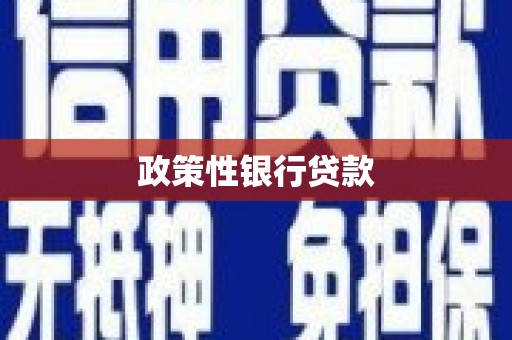 扶余政策性银行贷款