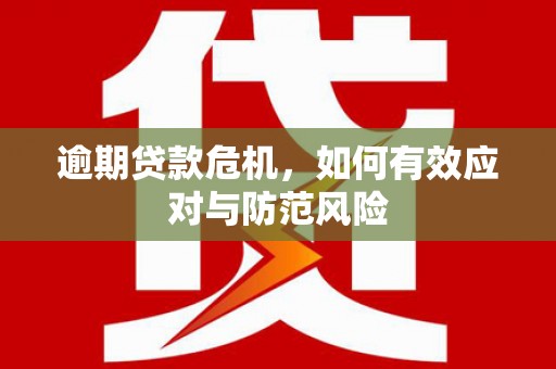 扶余逾期贷款危机，如何有效应对与防范风险