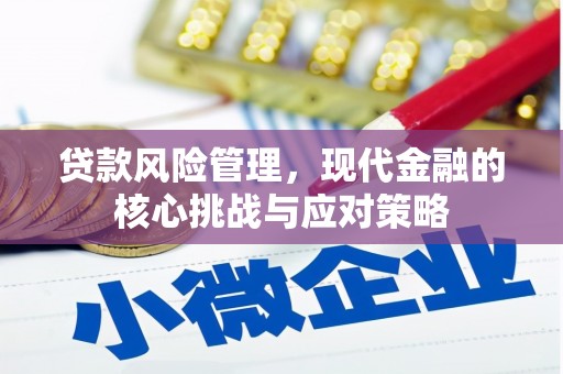 扶余贷款风险管理，现代金融的核心挑战与应对策略