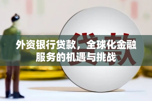 扶余外资银行贷款，全球化金融服务的机遇与挑战