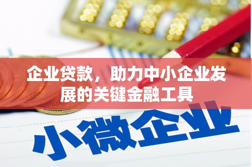 扶余企业贷款，助力中小企业发展的关键金融工具