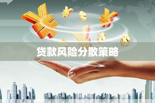 扶余贷款风险分散策略