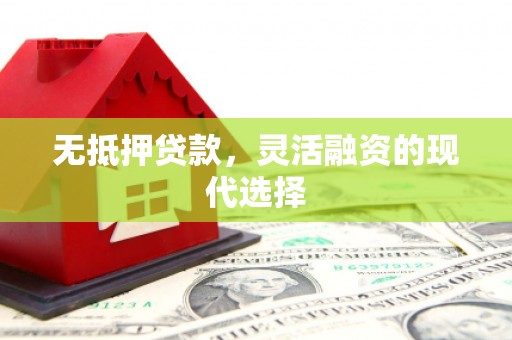 扶余无抵押贷款，灵活融资的现代选择