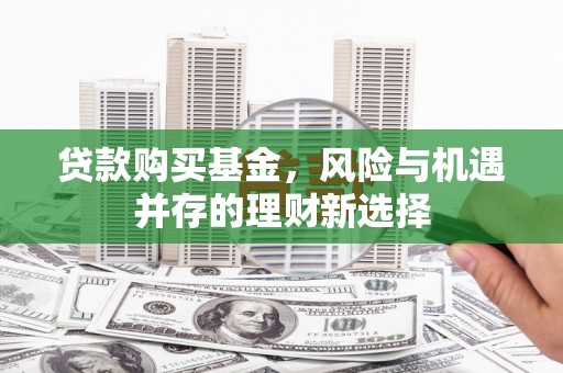 扶余贷款购买基金，风险与机遇并存的理财新选择