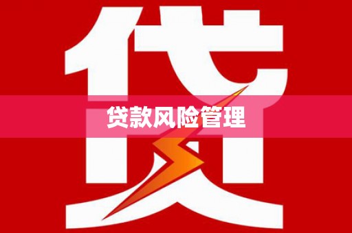 扶余贷款风险管理
