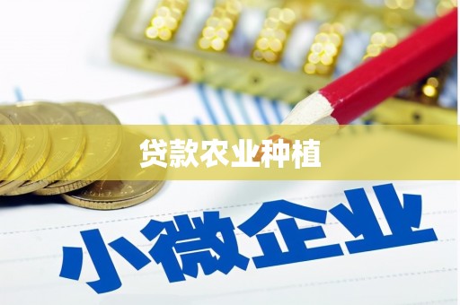 扶余贷款农业种植