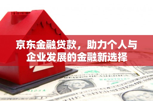 扶余京东金融贷款，助力个人与企业发展的金融新选择