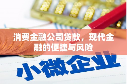 扶余消费金融公司贷款，现代金融的便捷与风险