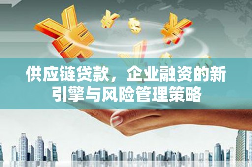 扶余供应链贷款，企业融资的新引擎与风险管理策略