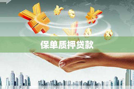 扶余保单质押贷款