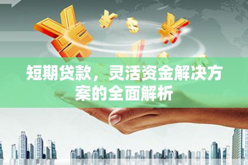 扶余短期贷款，灵活资金解决方案的全面解析