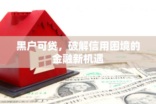 扶余黑户可贷，破解信用困境的金融新机遇