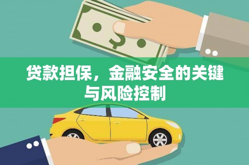 扶余贷款担保，金融安全的关键与风险控制