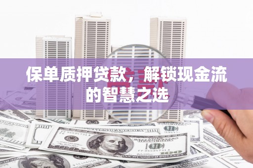 扶余保单质押贷款，解锁现金流的智慧之选