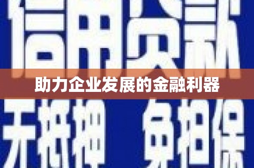 扶余助力企业发展的金融利器